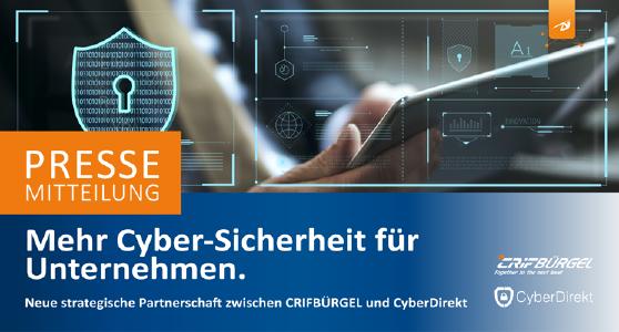 Mehr Cyber-Sicherheit für Unternehmen – So kann die neue strategische Partnerschaft zwischen CRIFBÜRGEL und CyberDirekt mehr Sicherheit vor Cyber-Attacken bieten