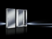 All the benefits of the VX25 large enclosure system are also available in stainless steel and NEMA 4X versions, Photo: Rittal GmbH & Co. KG 