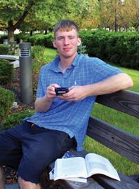 Patient using eDiary medical device solution