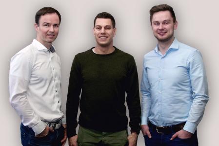 Das Team von Infrasolid: Marco Schossig, Tobias Ott und Benjamin Buchbach (v.l.n.r.)