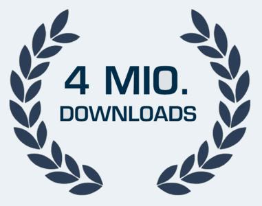Die PARTserver Community von CADENAS erreicht 4 Millionen Downloads pro Monat. | @ CADENAS GmbH