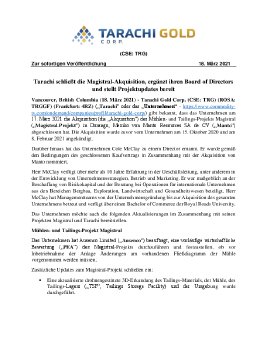 20210318_Tarachi Gold - MAGISTRAL CLOSE AND UPDATE Final_DE.pdf