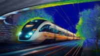 Symeo präsentiert bei Alpine Rail Optimisation in Wien die HD Imaging Radar-Technologie zur automatischen Überwachung der Umgebung entlang von Bahnstrecken. Bildquelle: Symeo