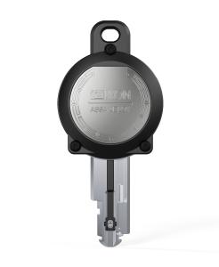 Der neue Spark Schlüssel ist der weltweit erste autarke elektronische eCLIQ-Schlüssel, der vollständig ohne Batterie auskommt und Türen mit selbst erzeugter Energie öffnet. Foto: ASSA ABLOY Sicherheitstechnik GmbH