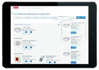 Der einzigartige und benutzerfreundliche ABB-Brandmeldetechnik-Konfigurator lässt sich auf mobilen Endge-räten und auf Computern nutzen / Quelle: ABB