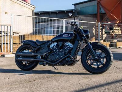 Fully customized Indian Scout Bobber 2018 by WUNDERKIND-Custom