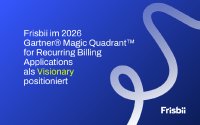 Frisbii im 2026 Gartner® Magic Quadrant™ for Recurring Billing Applications als Visionary positioniert