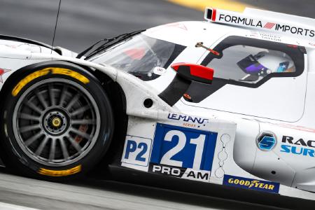 ELMS Prolog Barcelona (12.-13. April 2021): Der Oreca 07 – Gibson des Teams Dragonspeed USA (#21). Fahrer: Henrik Hedman (SWE), Ben Hayley (GBR), Ricky Taylor (USA) / Foto: Clement Marin