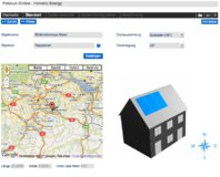 Printscreen 1 der Polysun Online Version von Helvetic Energy