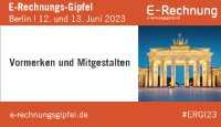 E-Rechnungs-Gipfel 2023