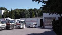 Der Fuhrpark der Spedition Karthaus in Remscheid, Foto: Karthaus