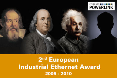 Teilnahmebedingung des European Industrial Ethernet Awards ist die Einbindung der POWERLINK Technologie in beliebiger Form in das Konzept