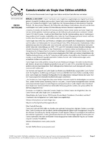 2009.07.02.CantoSingleUserAnnounce_de.pdf