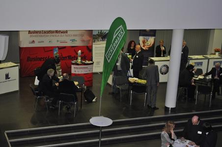 Messestand des Netzwerkes
