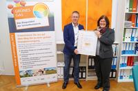Gütesiegel "Grünes Gas" für "NaturEnergiePlus Biogas"