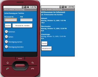 2010 Android basierende Mobile