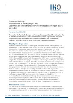 2022-05-16 PM Professionelle Reinigungs- und Desinfektionsmittelhersteller von Preissteigerungen.pdf