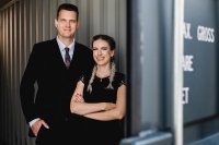 Geschäftsführung pyropower GmbH Lucie Töpfer und Sebastian Kießling