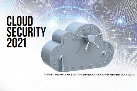 "Cloud Security" Studie von IDG Research Services in Zusammenarbeit mit uniscon, München 2021