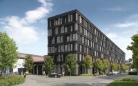 Die im Bau befindliche Erweiterung der TÜV SÜD-Konzernzentrale im Münchner Westend entspricht höchsten Nachhaltigkeitsansprüchen. Zahlreiche weitere Standorte sollen ebenfalls mit PV-Anlagen ausgestattet und energetisch saniert werden