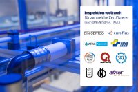 Temperaturwechselanlage mit eingebauten Rohrsystemen