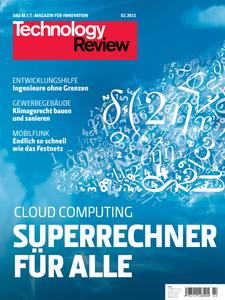 Das Titelbild der aktuellen Technology Review-Ausgabe 2/2011