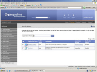 Propalms Console - ManageApplications