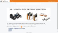 JAT-Informationsportal umgesetzt mit dem Content Delivery Portal easybrowse der gds GbmH – hier als Webversion