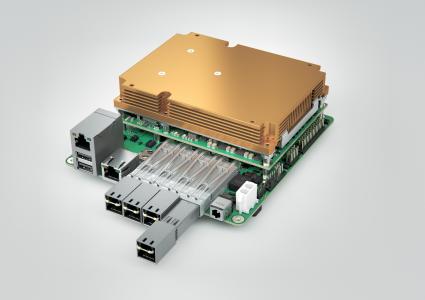 New modular 10GbE micro server carrier board from congatec in the Mini-STX form factor