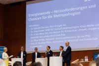 Podiumsdiskussion bei der Regionalkonferenz Energie und Umwelt Rhein-Neckar