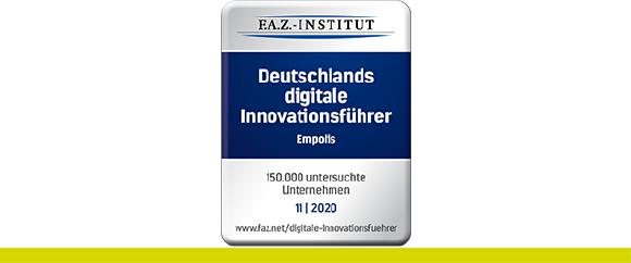 F.A.Z.-Institut: Deutschlands digitale Innovationsführer