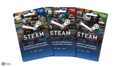 Steam Gutscheinkarten