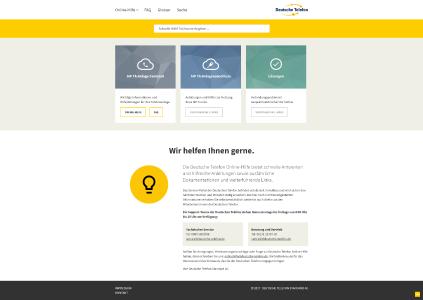 Deutsche Telefon Online-Hilfe