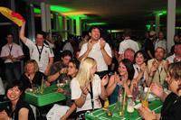 Ausgelassene Stimmung auf der 