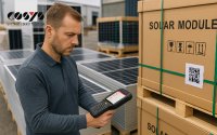 Die COSYS Lager und Inventar App im PV-Großhandel im Einsatz.