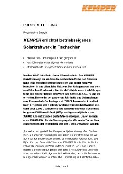 10-03-08 PM - KEMPER errichtet betriebseigenes Solarkraftwerk in Tschechien.pdf