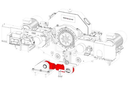 Design der hydraulischen Drehmomentstütze für den AOD-Konverter