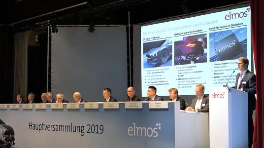 Elmos Hauptversammlung 2019