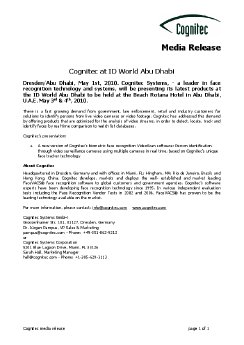 Cognitec presenting at ID World Abu Dhabi.pdf