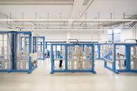 Das umgebaute Prüflabor des Herstellers ASSA ABLOY wurde 2019 vom Materialprüfungsamt Nordrhein-Westfalen für Prüfungen zur Konformitätsbewertung auditiert / Foto: ASSA ABLOY Sicherheitstechnik GmbH