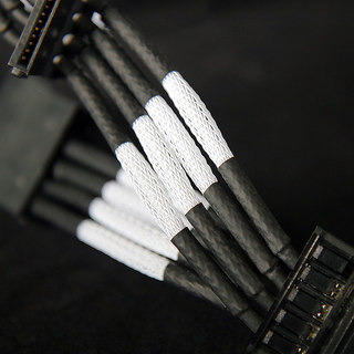 NZXT Premium Sleeved Cables White