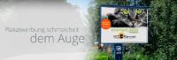 Plakatwerbung schmeichelt dem Auge