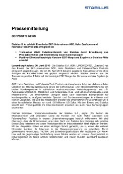 20160630 Pressemitteilung_Stabilus schliesst Erwerb der SKF-Unternehmen ACE, Hahn Gasfeder .pdf