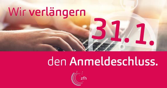 zfh verlängerter Anmeldeschluss (Bild: zfh)