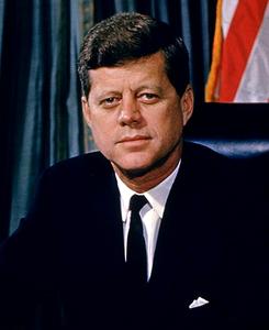 Kennedy said in German: "Ich bin ein Berliner".