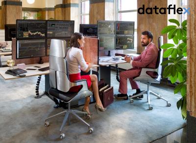 dataflex Monitorhalterung für 4 Monitore