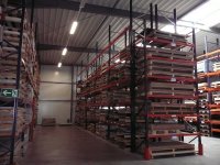 Ausschnitt aus dem Isolierplattenlager