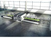 High-tech metal fabrication: VX 800 CNC profile processing centre