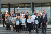 Die IHK Heilbronn-Franken ehrte im Heilbronner Haus der Wirtschaft (IHK) 27 ehemalige Ausbildungsbotschafter aus den Kreisen Heilbronn, Schwäbisch Hall und Hohenlohe, Foto: IHK