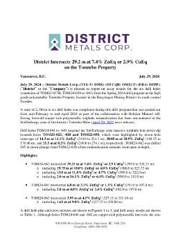 2024.07.29 - District - News Release_Tomtebo_drill_results_Final_JS.pdf